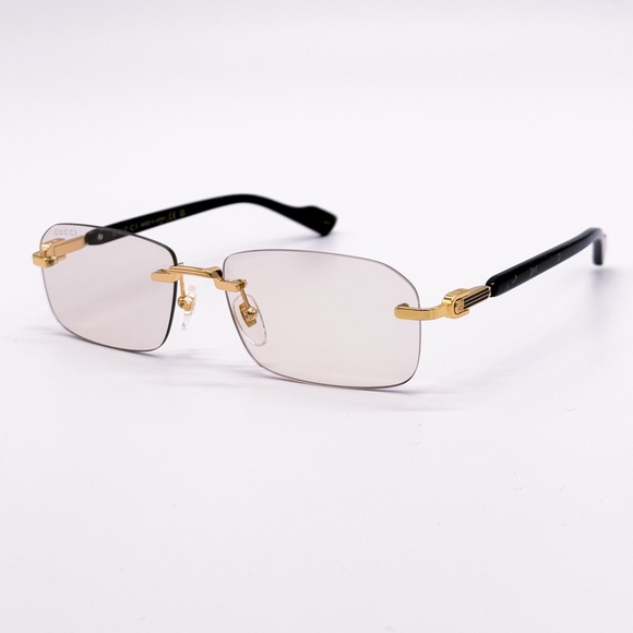 NEW GUCCI GG1221S 005 SUNGLASSES GUCCI CREAM LENSES  SQUARE EYEWEAR - Picture 4 of 11